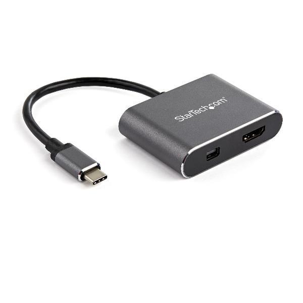 StarTech.com Adattatore multiporta USB-C a Mini DisplayPort o …